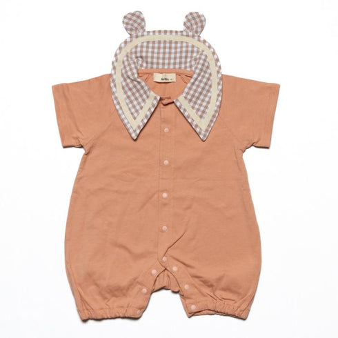 【90/100/110/120㎝】クマ耳セーラーロンパス3124241【NEWO/ネオ】